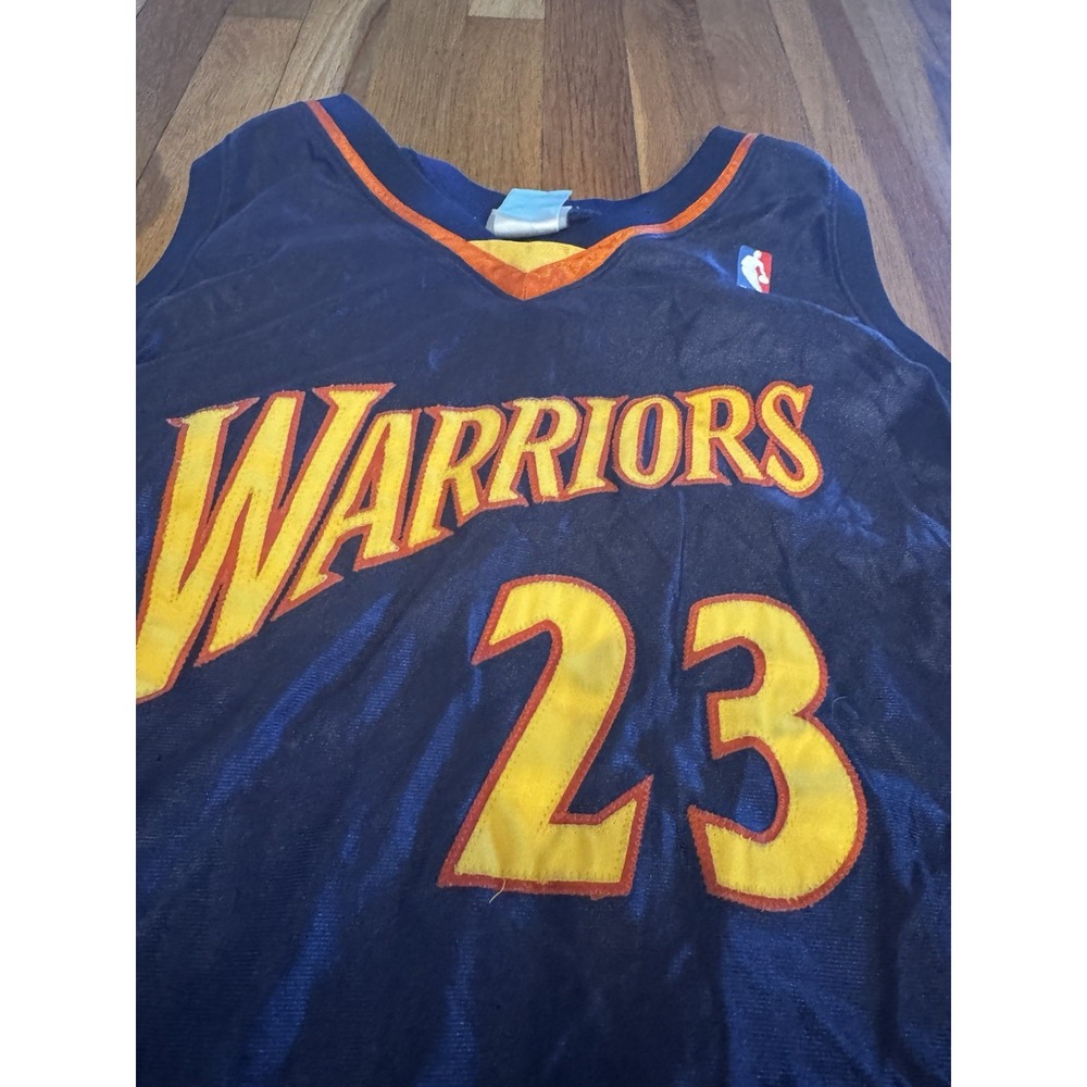 Vintage Reebok Golden State Warriors Jersey Men's 56 Jason‎ Richardson Sewn Logo - Picture 3 of 11